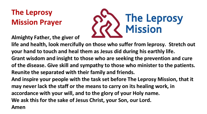 Leprosy Mission May 2021